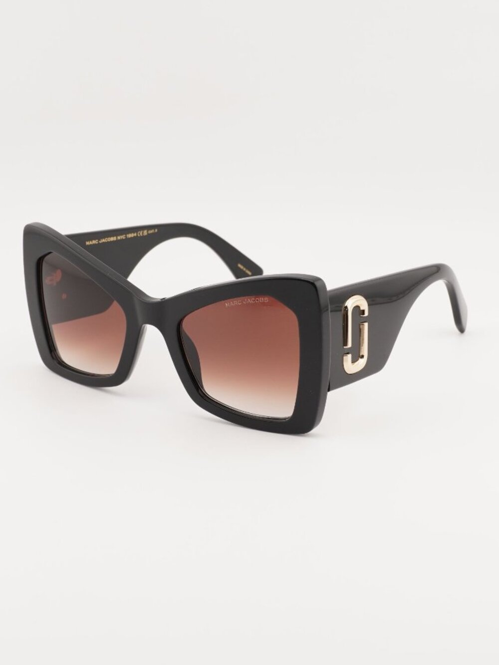 Marc Jacobs MARC 761/S 0807 HA Sunglasses Black Butterfly Frame